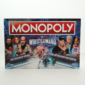 Monopoly WWE WrestleMania Edition Board Game Hasbro Gaming